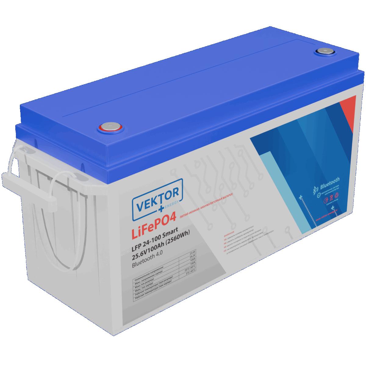 Аккумуляторная батарея VEKTOR ENERGY LFP 25.6-100