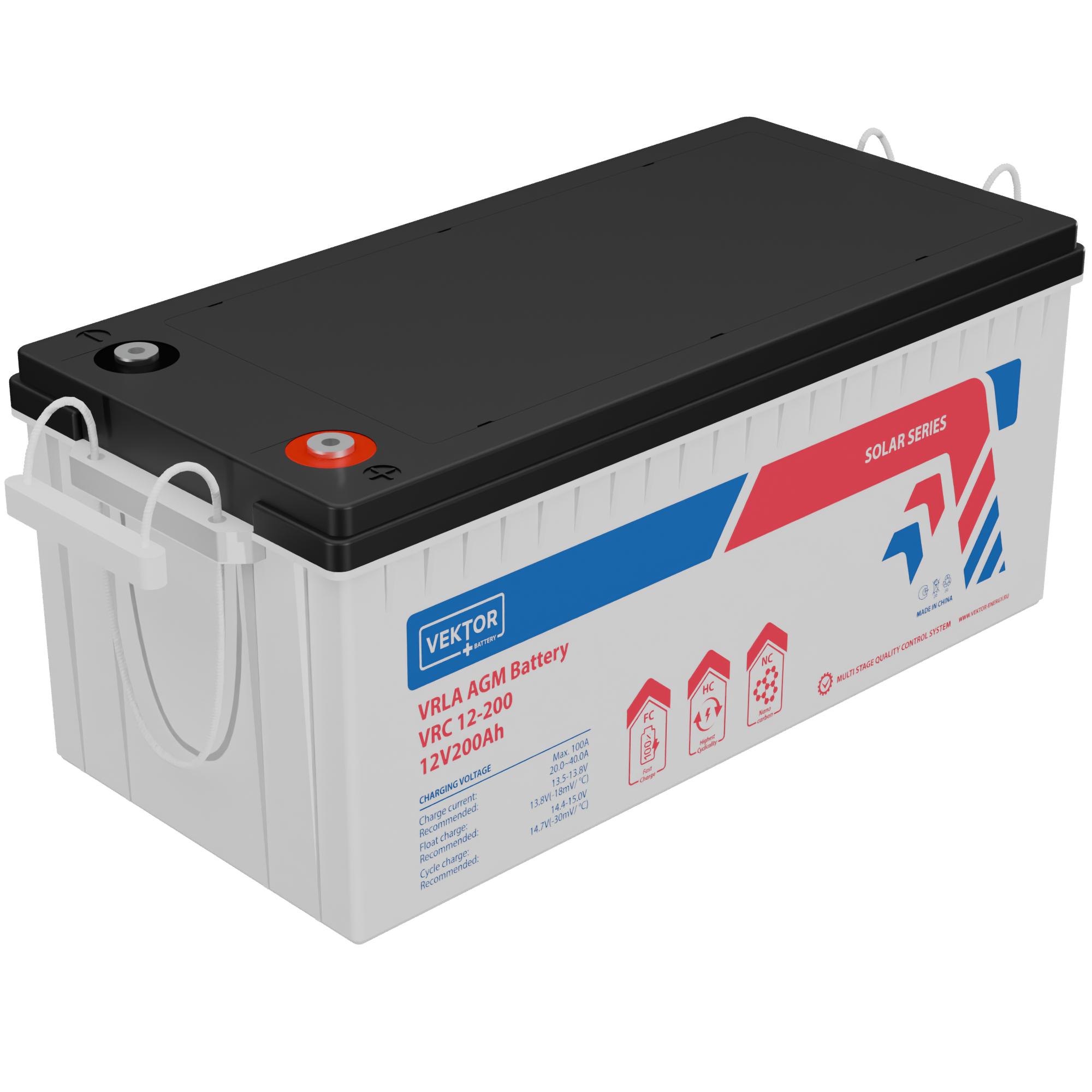 Аккумуляторная батарея VEKTOR BATTERY VRC 12-200