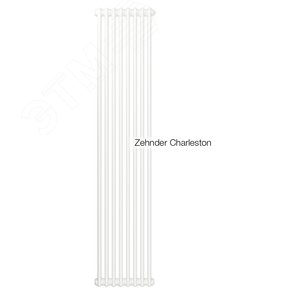 Изображение товара Радиатор трубчатый настенный двухрядный 1792/62/12 нижнее подключение с комплектом кронштейнов белый (шт)