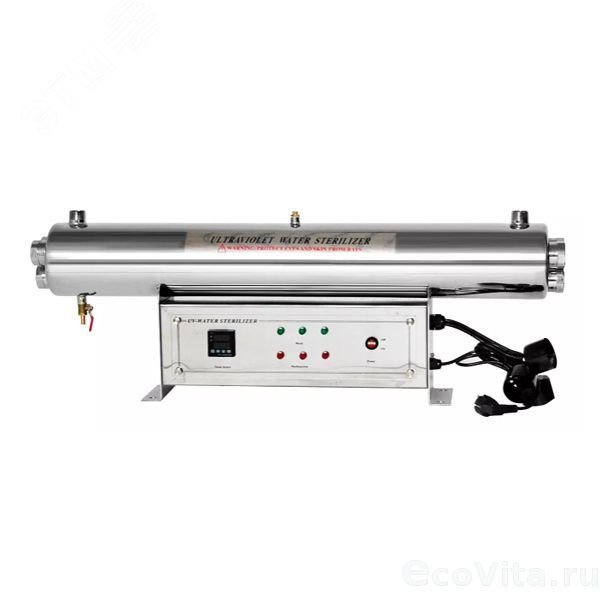 Изображение товара Установка обработки воды ультрафиолетом SS - 165w лампа Philips для стерилизации