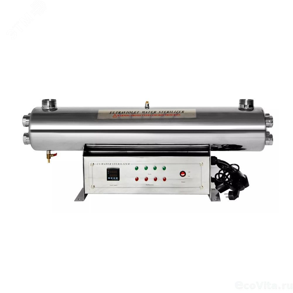 Изображение товара Установка обработки воды ультрафиолетом SS 220w с лампой Philips