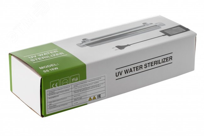 Установки обработки воды ультрафиолетом SSQYT5 - 16w (лампа Philips) 36745 ГЕЙЗЕР - превью 13
