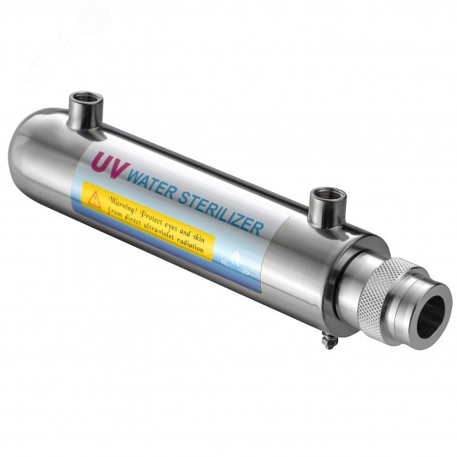 Установки обработки воды ультрафиолетом SS 6w (лампа Китай) 36772 ГЕЙЗЕР - превью