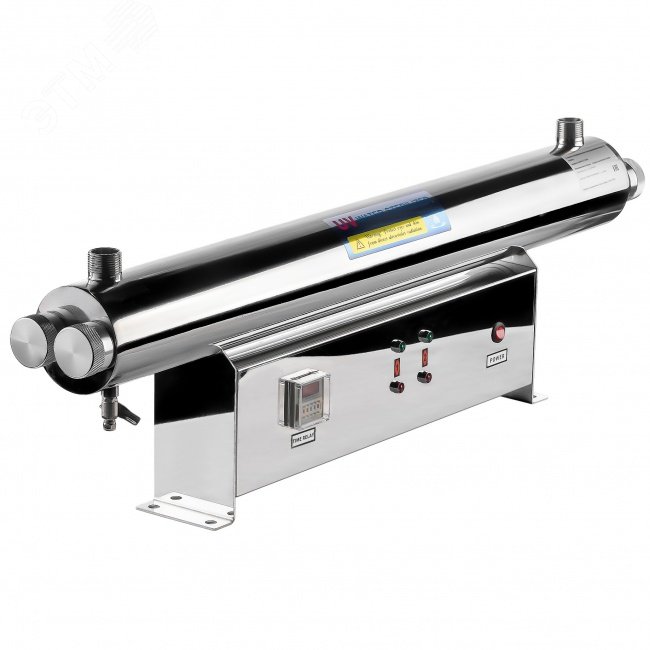 Изображение товара Установка обработки воды ультрафиолетом SS 110w с лампой Philips для дезинфекции воды