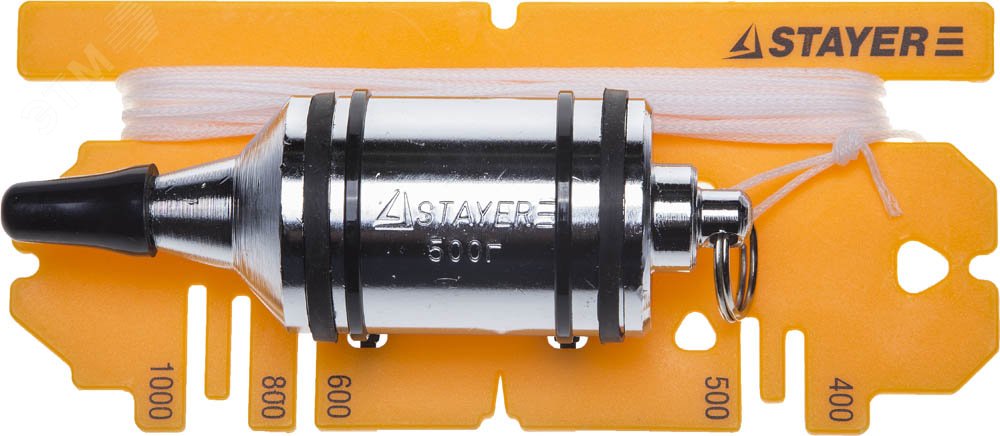 Изображение товара Отвес строительный 5 м PROFESSIONAL для точного определения вертикали