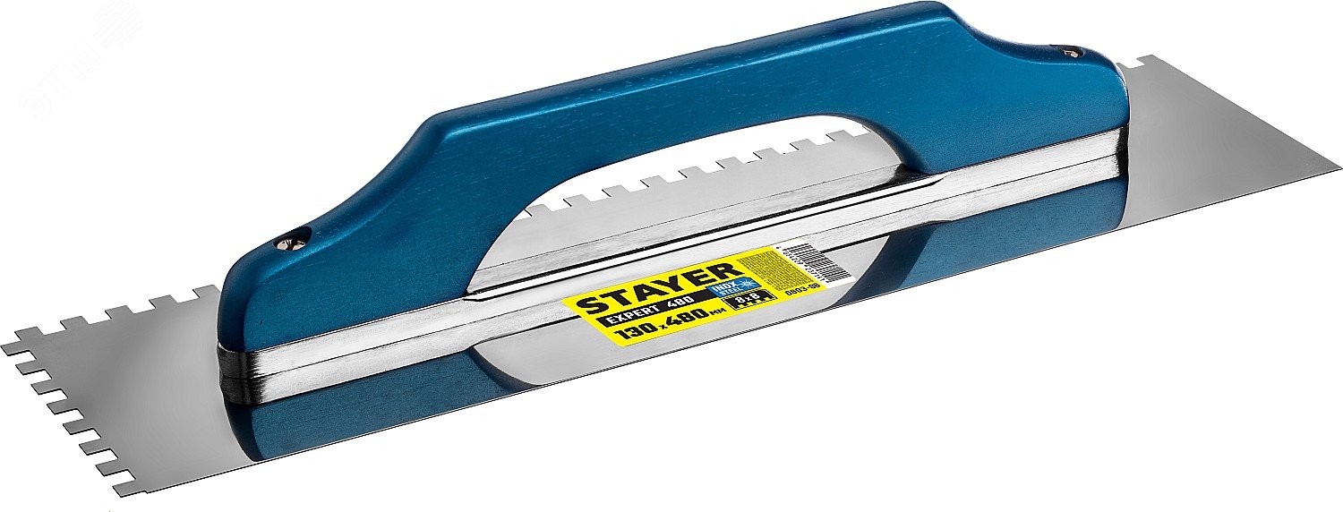 Изображение товара Гладилка Expert 480 130x480 мм из нержавеющей стали для штукатурных работ