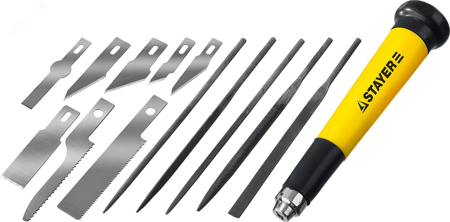 Изображение товара Набор для точных работ 38 предм. шт STAYER 09145-H38