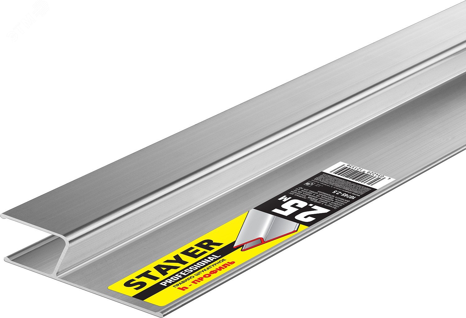 Изображение товара Алюминиевое правило 2.5 м STAYER прочное и удобное в использовании