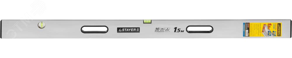 Изображение товара Правило С Уровнем GRAND 1.5 м от STAYER для точных измерений
