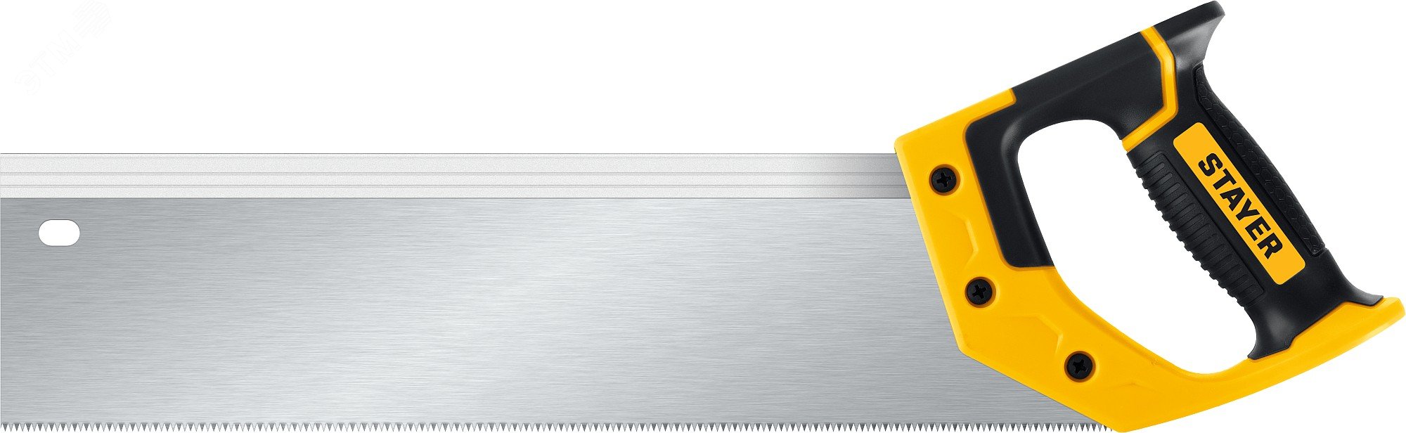 Изображение товара Стусло с пилой 100х52 мм шесть углов распила для дерева и пластика