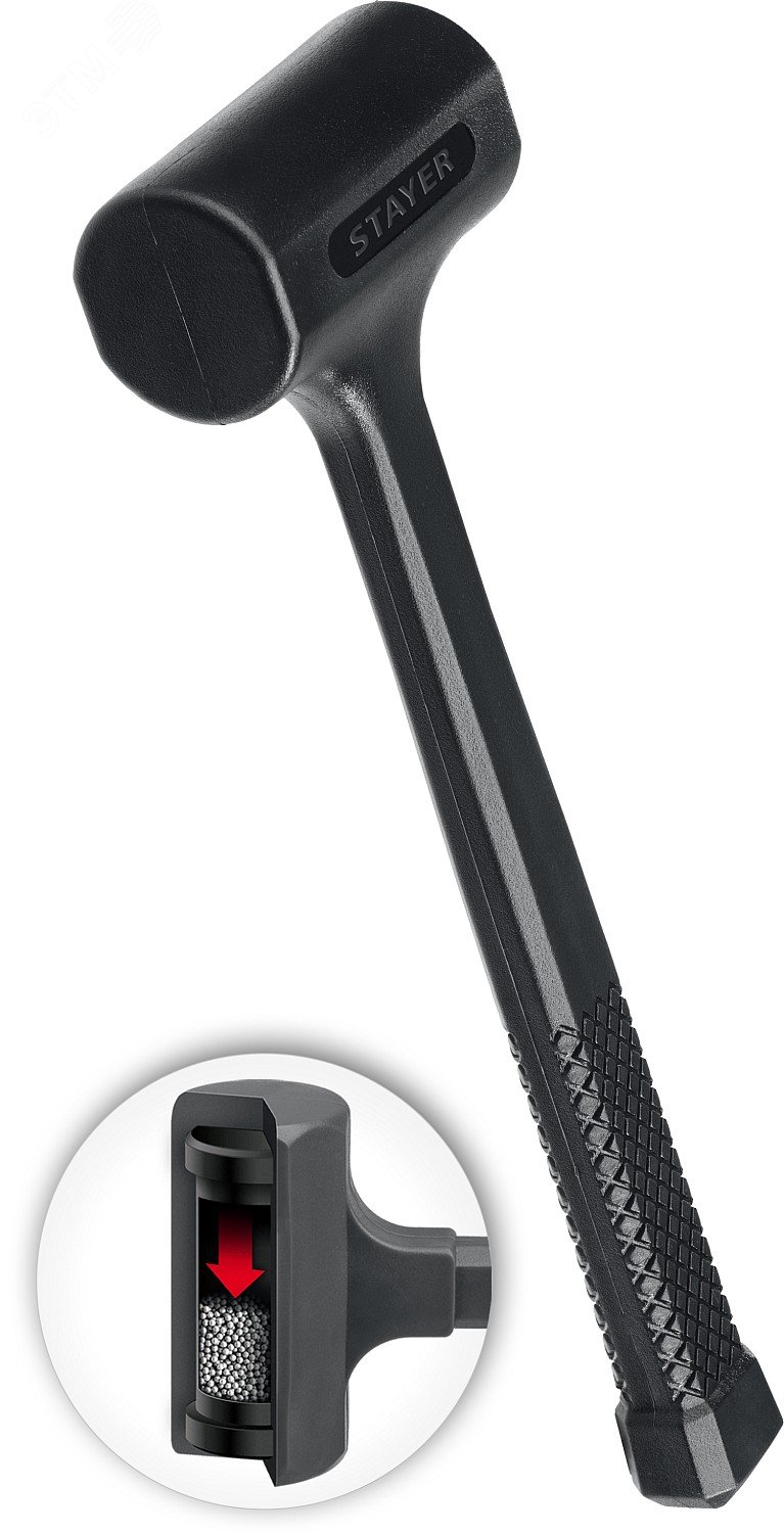 Изображение товара Молоток безинерционный 40 мм 900 г (шт)