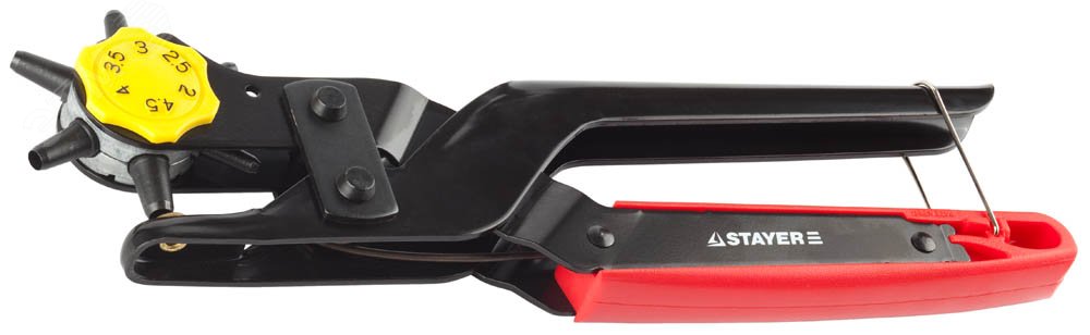 Изображение товара Дырокол 2-4.5 мм для кожи и бумаги профессиональный