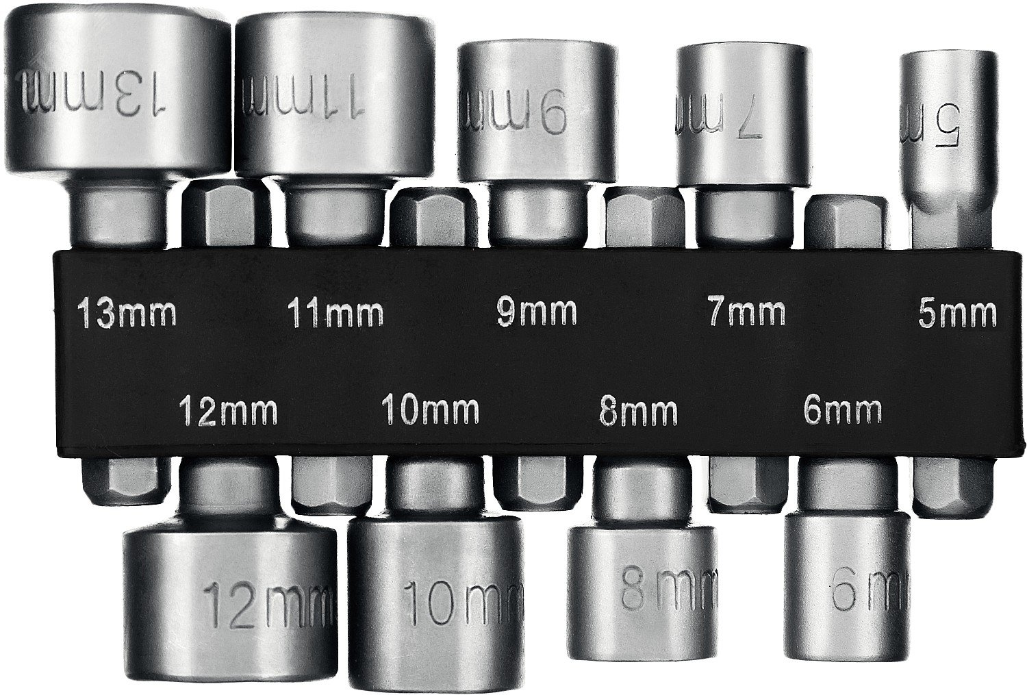 Изображение товара Набор бит 9 шт профессиональных из высококачественной стали с магнитным адаптером