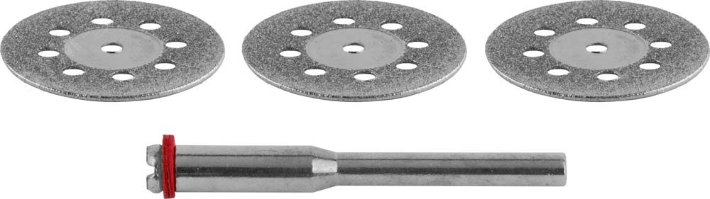 Изображение товара Диск алмазный 3 шт, d 22 мм набор для резки керамики и кафеля