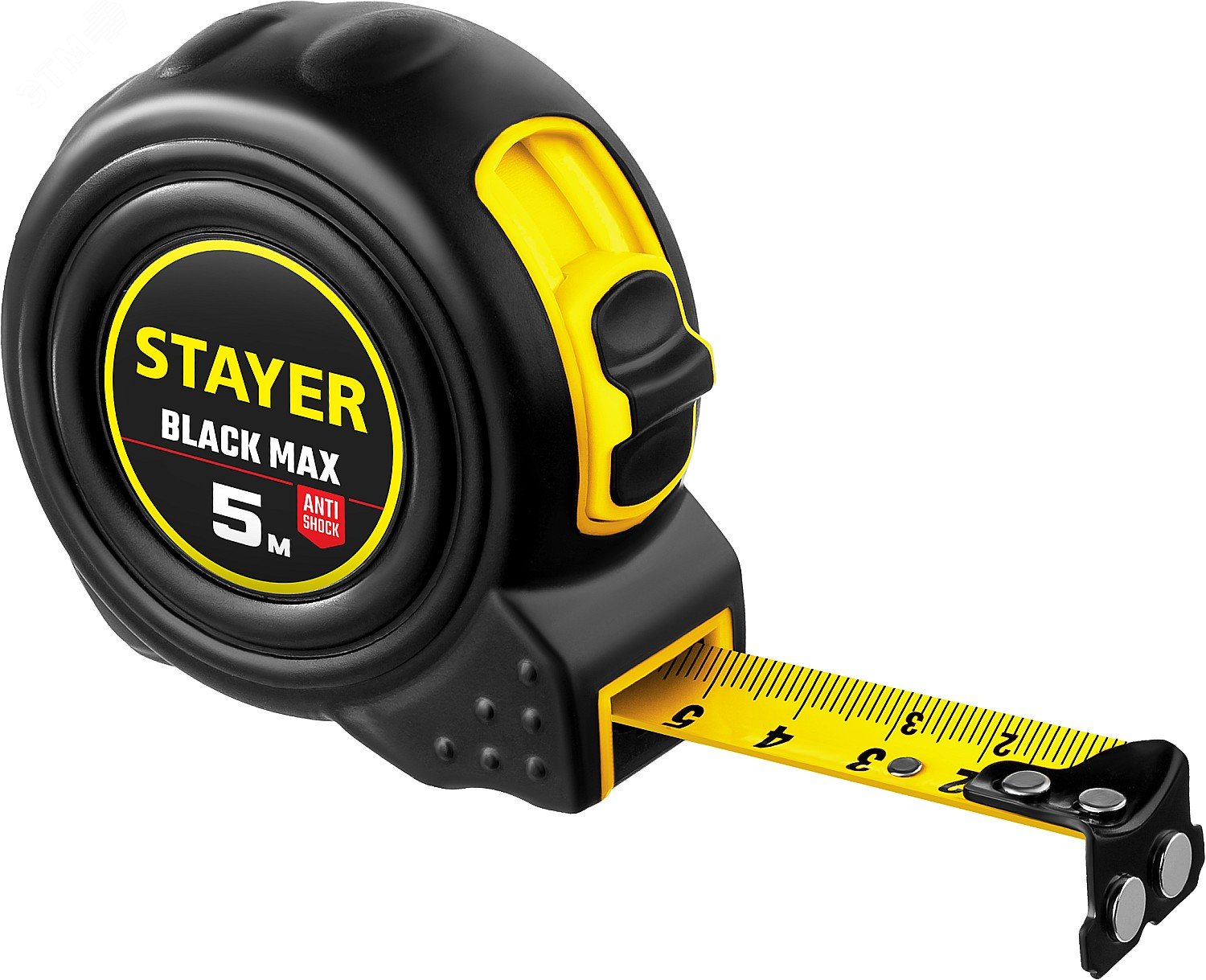Изображение товара Рулетка измерительная BlackMax 5м х 19мм (шт)