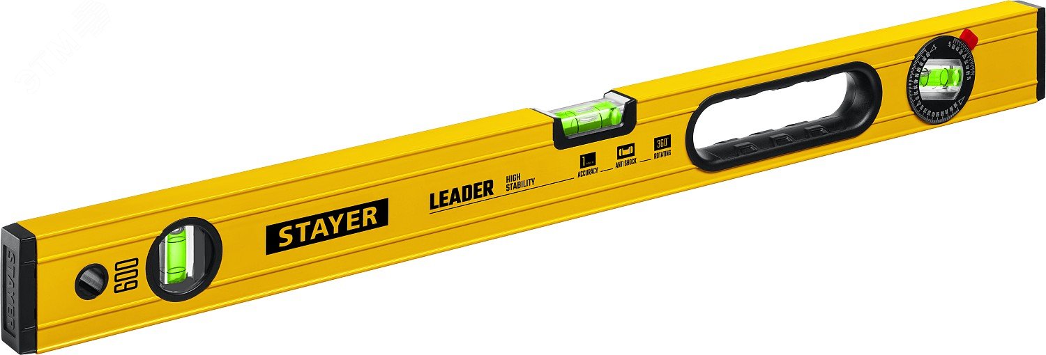 Изображение товара Уровень строительный Leader 600 мм (шт)