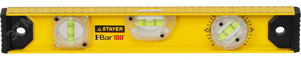 Изображение товара Уровень алюминиевый рельс I-Bar 400 мм (шт)