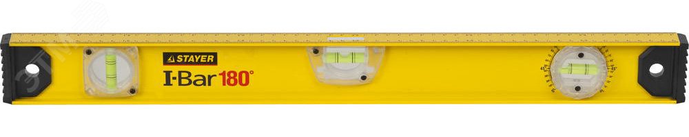 Изображение товара Уровень алюминиевый рельс I-Bar 600 мм (шт)