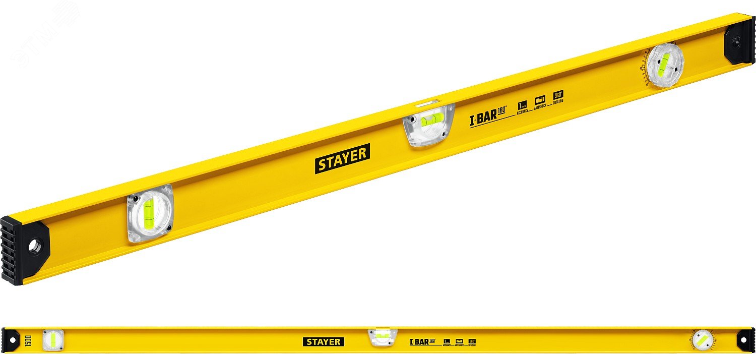 Изображение товара Уровень рельс I-Bar 1500 мм (шт)