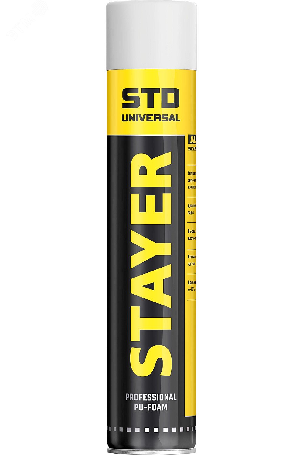 Изображение товара Пена монтажная STD 750мл адаптерная выход до 35л STAYER