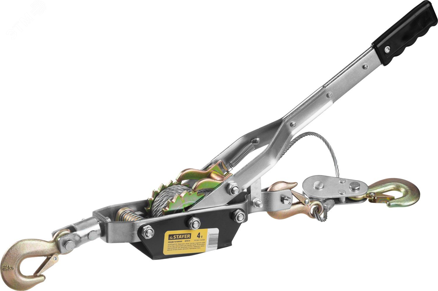 Изображение товара Лебедка рычажная MAXPull 4 т грузоподъемность высокое качество надежность