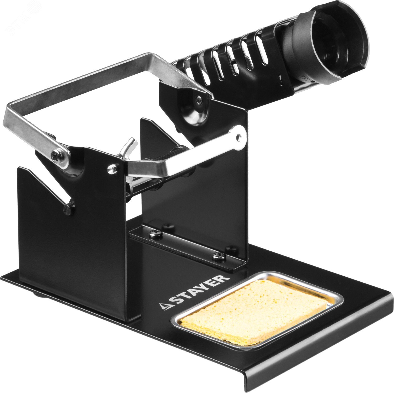 Изображение товара Подставка для паяльника MAXTerm с держателем для катушек с припоем (55321) (шт)