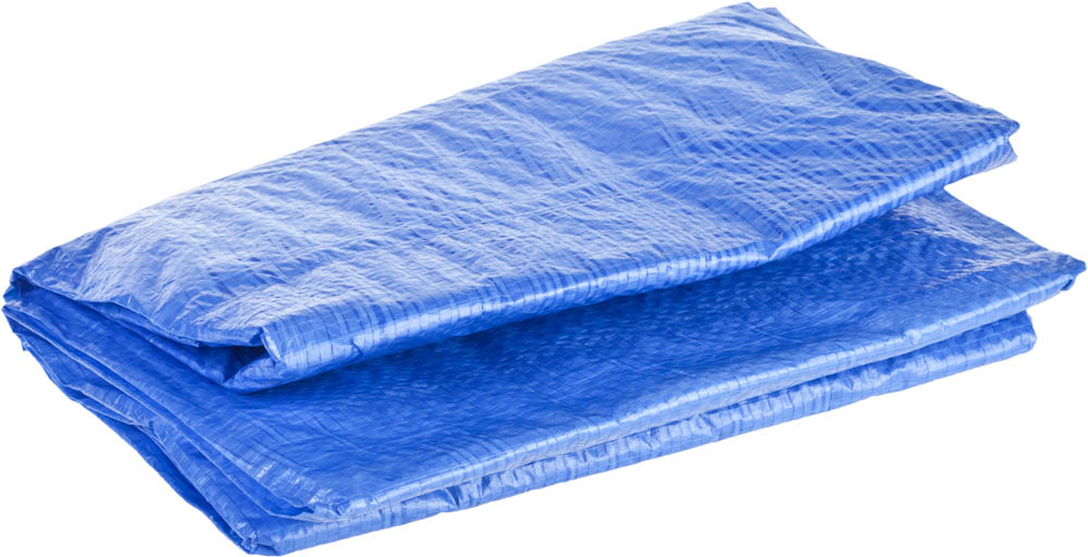 Тент-полотно 2м х 3м плотность 65 г/м2 с люверсами водонепроницаемый