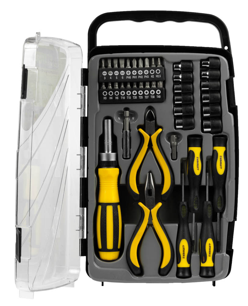 Набор слесарно-монтажного инструмента 41шт