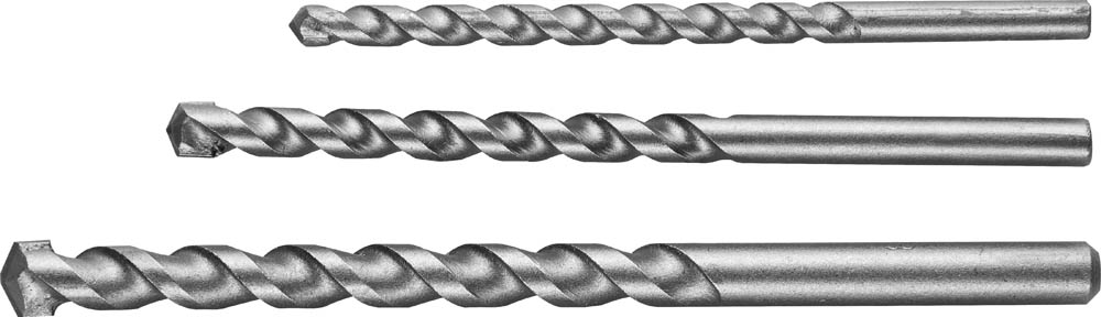 Набор сверл по бетону TOPHammer 3 шт: d 5-6-8 мм