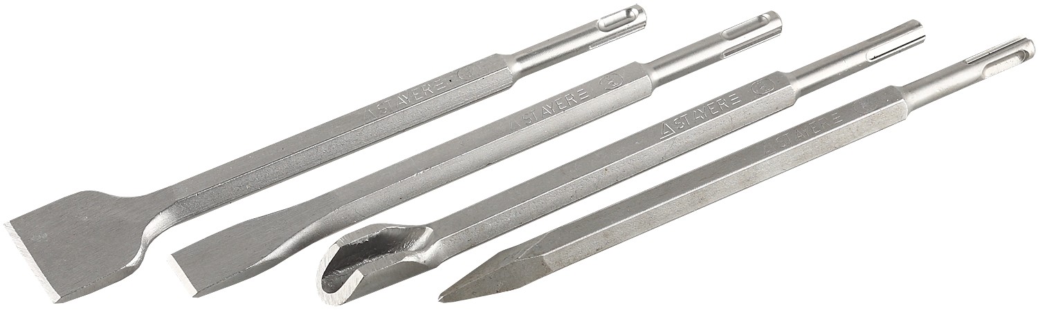 Зубило для перфоратора 250 мм 4 шт.