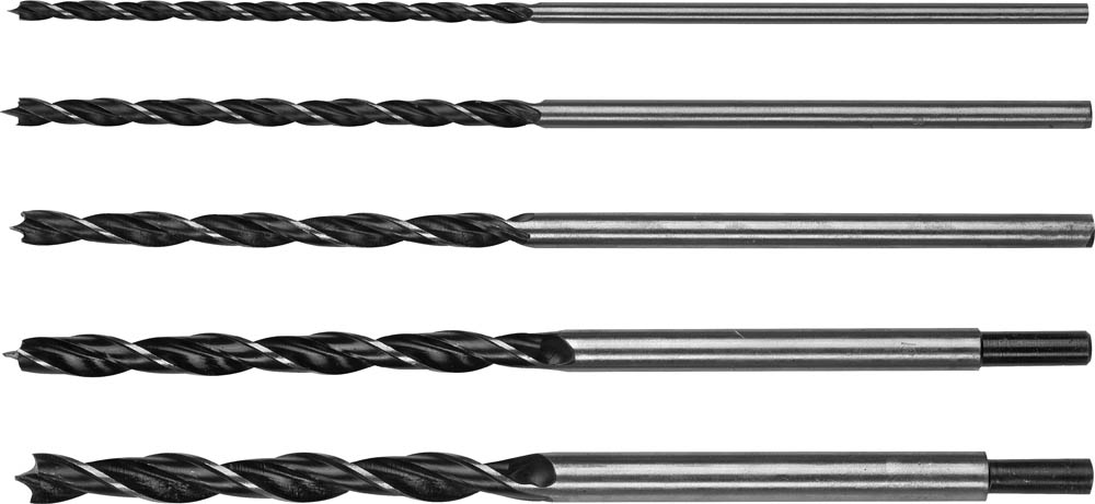 Набор сверл по дереву Maxdrill 5 шт.