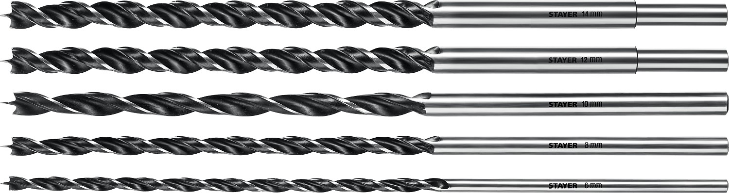 Сверло спиральное Maxdrill 5 шт.