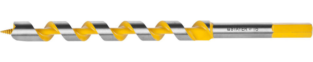 Сверло по дереву Spiral 16x235/160мм