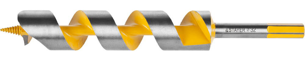 Сверло по дереву Spiral 32x235/160мм