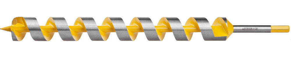 Сверло по дереву Spiral 38x450/360мм