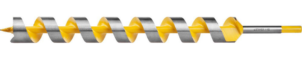 Сверло по дереву Spiral 40x450/360мм