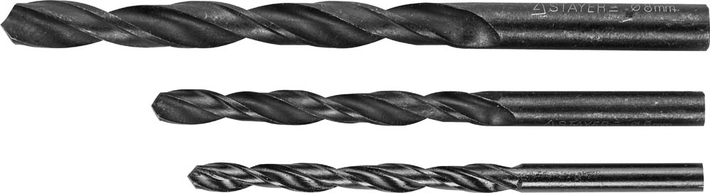 Набор сверл по металлу количество: 3 шт.