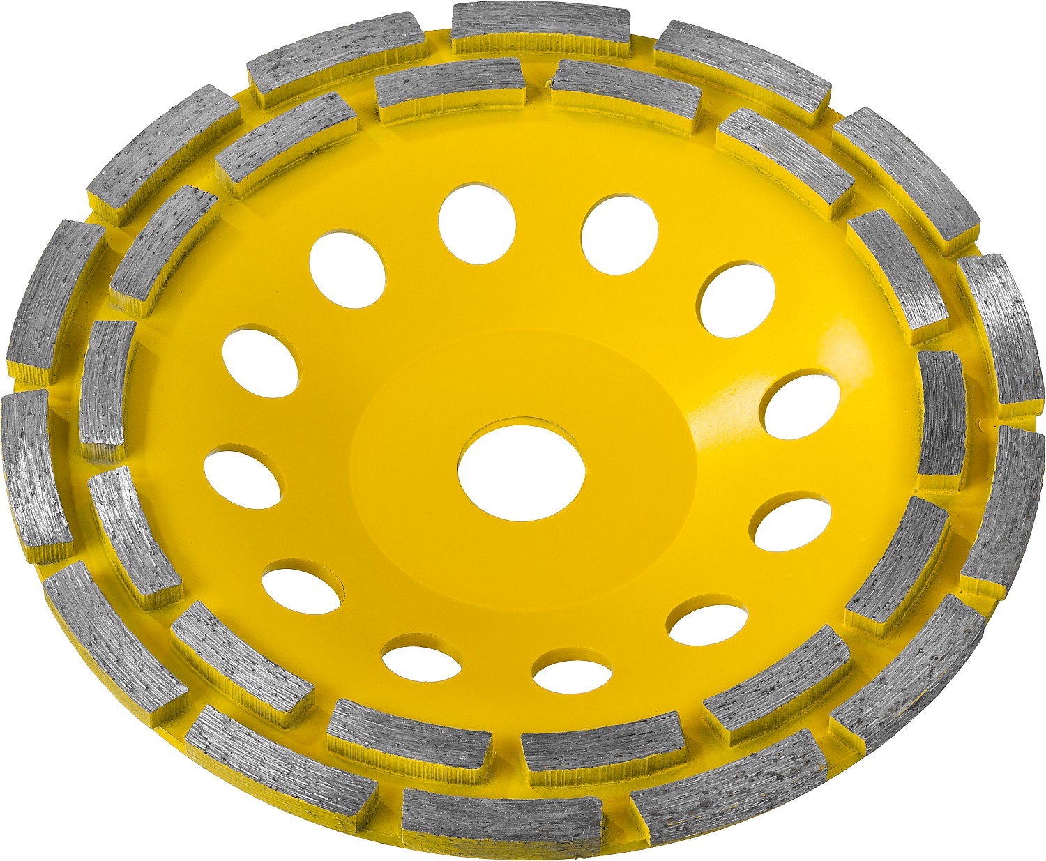 Чашка алмазная шлифовальная Double d 180 мм