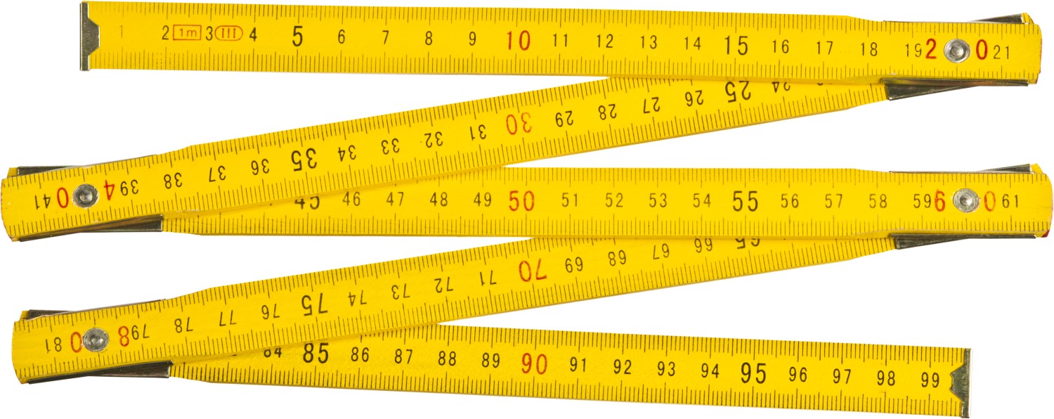 Метр складной 1 м