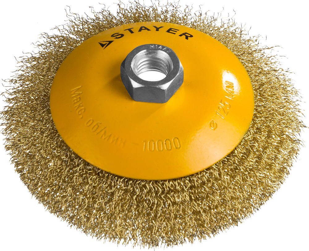 Щетка крацовка 125 мм PROFESSIONAL