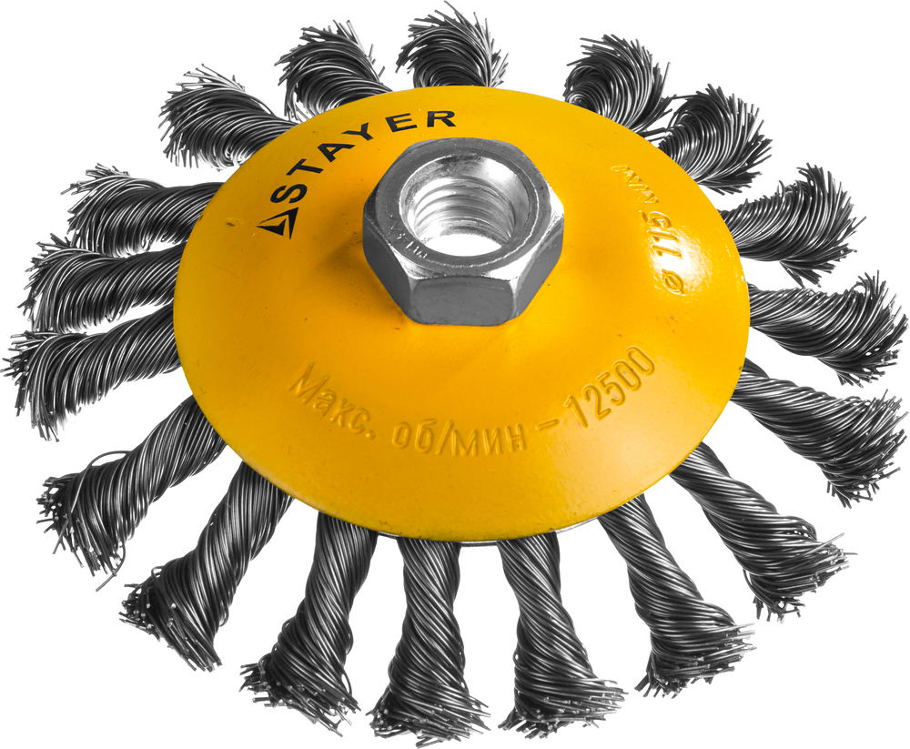 Щетка крацовка 115 мм PROFESSIONAL