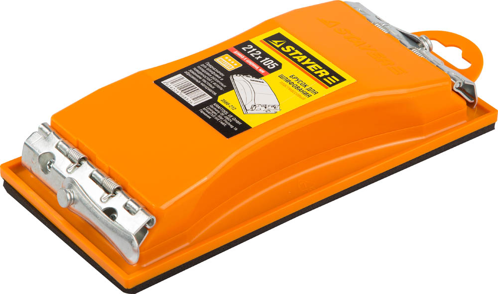 Брусок шлифовальный 212X105 мм MASTER