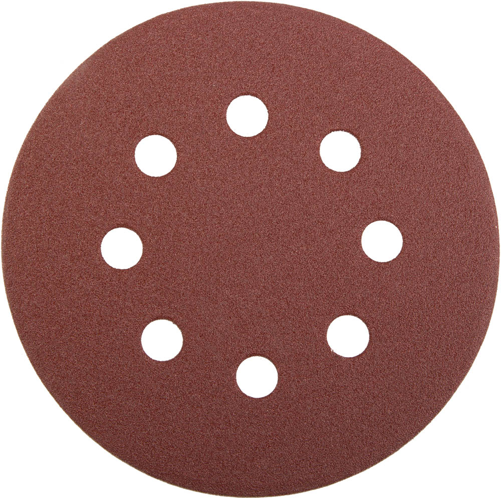 Шлифкруг 125мм/ №80, 5 шт.