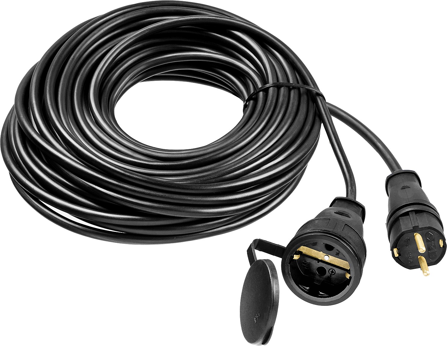 Удлинитель-шнур силовой RC-315, КГ, 3 x 1.5 мм2, 20 м, 3700 Вт, IP44