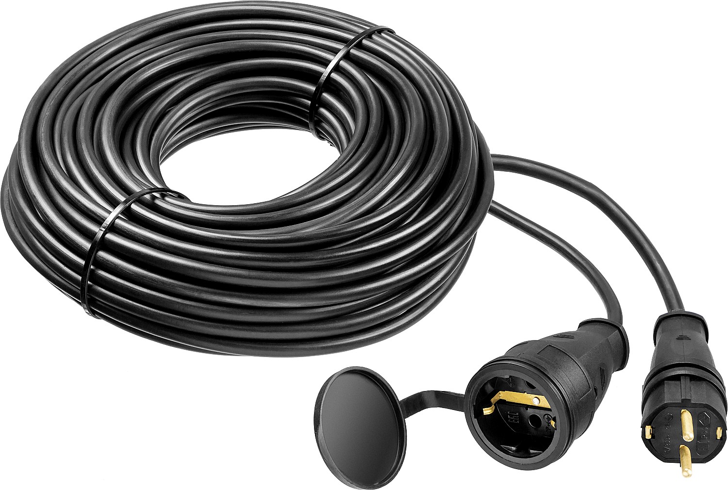 Удлинитель-шнур силовой RC-315, КГ, 3 x 1.5 мм2, 30 м, 3700 Вт, IP44