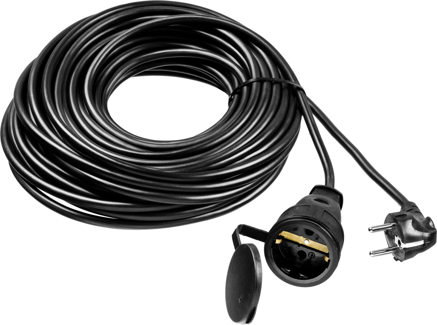 Удлинитель-шнур силовой МС-315, ПВС, 3 x 1.5 мм2, 30 м, 3500 Вт, IP44