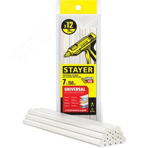 Изображение товара Стержни клеевые Universal 7х150 мм (шт)