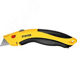 Изображение товара Нож со сменным лезвием трапеция Hercules-24 с трапециевидным лезвием А25 (шт)