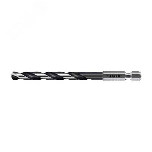 "Сверло по металлу для винтовёртов и шуруповертов IMPACT READY, НЕХ-1/4"", d 6.5 х 124 мм" - фото 1