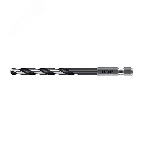 "Сверло по металлу для винтовёртов и шуруповертов IMPACT READY, НЕХ-1/4"", d 6.0 х 116 мм" - фото 1